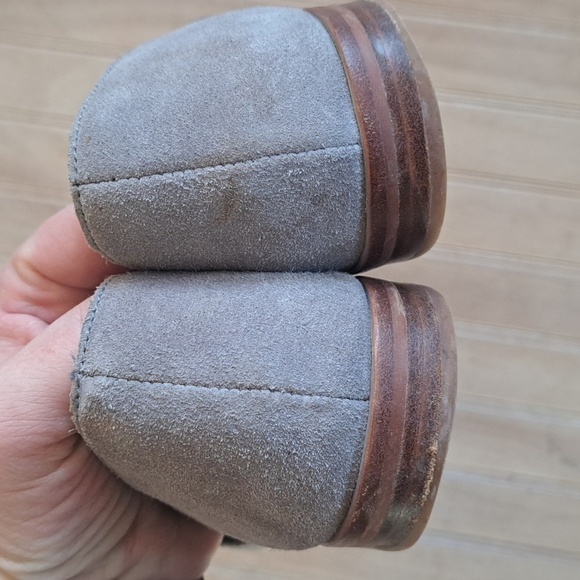 Dolce Vita Cody Perforated Suede Leather Loafers Slip-on Round Toe Flats - Picture 3 of 9